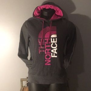 North Face hooded sweatshirt